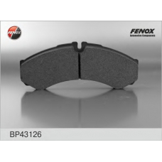 BP43126 FENOX Комплект тормозных колодок, дисковый тормоз