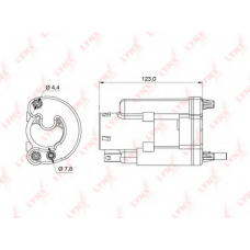 LF-989M LYNX Фильтр топл. hyundai sonata,ki