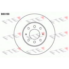 BS5160 FTE Тормозной диск