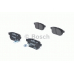 0 986 494 255 BOSCH Комплект тормозных колодок, дисковый тормоз