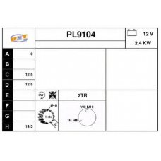 PL9104 SNRA Стартер