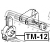 TM-12 FEBEST Подвеска, двигатель