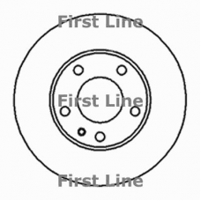 FBD140 FIRST LINE Тормозной диск