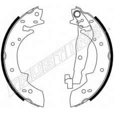 7119 TRUSTING Комплект тормозных колодок