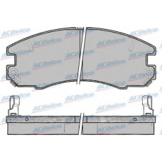 AC058060D AC Delco Комплект тормозных колодок, дисковый тормоз