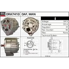 DRA7410 DELCO REMY Генератор