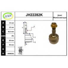 JH22282K SERA Шарнирный комплект, приводной вал