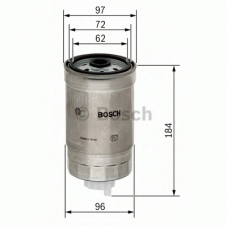 F 026 402 036 BOSCH Топливный фильтр