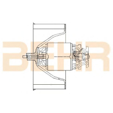 7005793 BEHR Blower unit