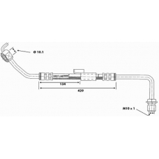 FBH6179 FIRST LINE Тормозной шланг