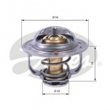 TH42589G1 GATES Термостат, охлаждающая жидкость