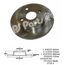 IBT-1241 IPS Parts Тормозной диск