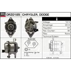 DRZ0185 DELCO REMY Генератор