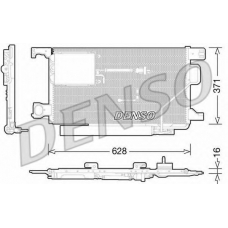 DCN17024 DENSO Конденсатор, кондиционер