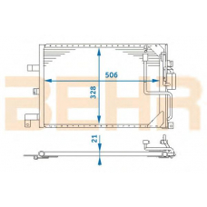 7004525 BEHR Condenser