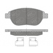 SP 435 SCT Комплект тормозных колодок, дисковый тормоз