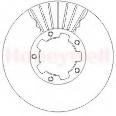 562247B BENDIX Тормозной диск