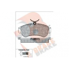RB0803-700 R BRAKE Комплект тормозных колодок, дисковый тормоз
