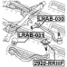 LRAB-030 FEBEST Подвеска, рычаг независимой подвески колеса