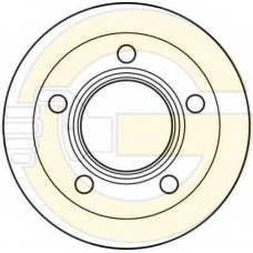 6020095 GIRLING Тормозной диск