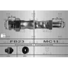 8606 Malo Тормозной шланг
