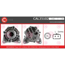 CAL35102OS CASCO Генератор