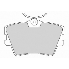 AVR138 ABEX Комплект тормозных колодок, дисковый тормоз