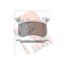 RB2042-203 R BRAKE Комплект тормозных колодок, дисковый тормоз