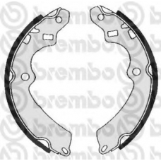 S 79 511 BREMBO Комплект тормозных колодок