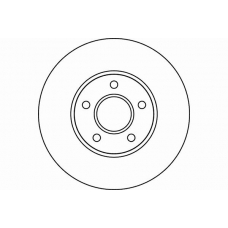 MDC1556 MINTEX Тормозной диск
