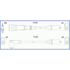 134706 Huco Комплект проводов зажигания