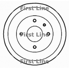 FBR738 FIRST LINE Тормозной барабан