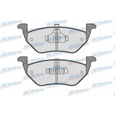 AC842683D AC Delco Комплект тормозных колодок, дисковый тормоз