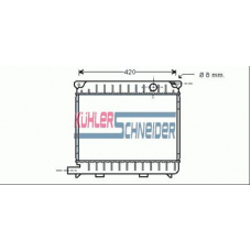 1413401 KUHLER SCHNEIDER Радиатор, охлаждение двигател