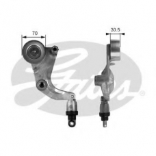 T39077 GATES Натяжная планка, поликлиновой ремень