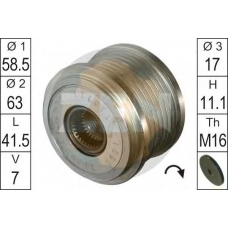 ZN5531 ERA Механизм свободного хода генератора