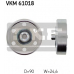 VKM 61018 SKF Паразитный / ведущий ролик, поликлиновой ремень