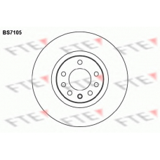 BS7105 FTE Тормозной диск