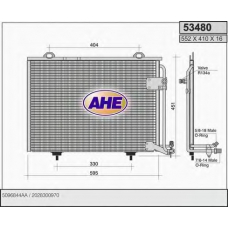 53480 AHE Конденсатор, кондиционер