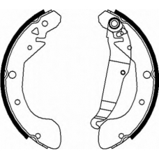 8DB 355 000-391 HELLA PAGID Комплект тормозных колодок