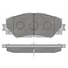 SP 377 SCT Комплект тормозных колодок, дисковый тормоз