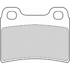 FD6577A NECTO Комплект тормозных колодок, дисковый тормоз