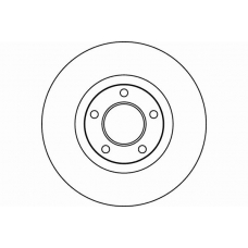 MDC1554 MINTEX Тормозной диск