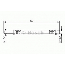 1 987 476 715 BOSCH Тормозной шланг