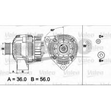 437511 VALEO Генератор