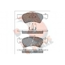 RB1544 R BRAKE Комплект тормозных колодок, дисковый тормоз