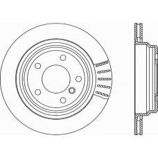 BDR1754.20 OPEN PARTS Тормозной диск