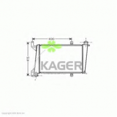 31-3103 KAGER Радиатор, охлаждение двигателя