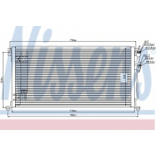 940439 NISSENS Конденсатор, кондиционер