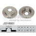 J3316001 NIPPARTS Тормозной диск